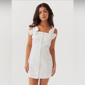 Peppermayo Bow Mini Dress